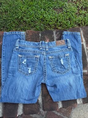 BKE "Stella"  crop blue jeans size 29